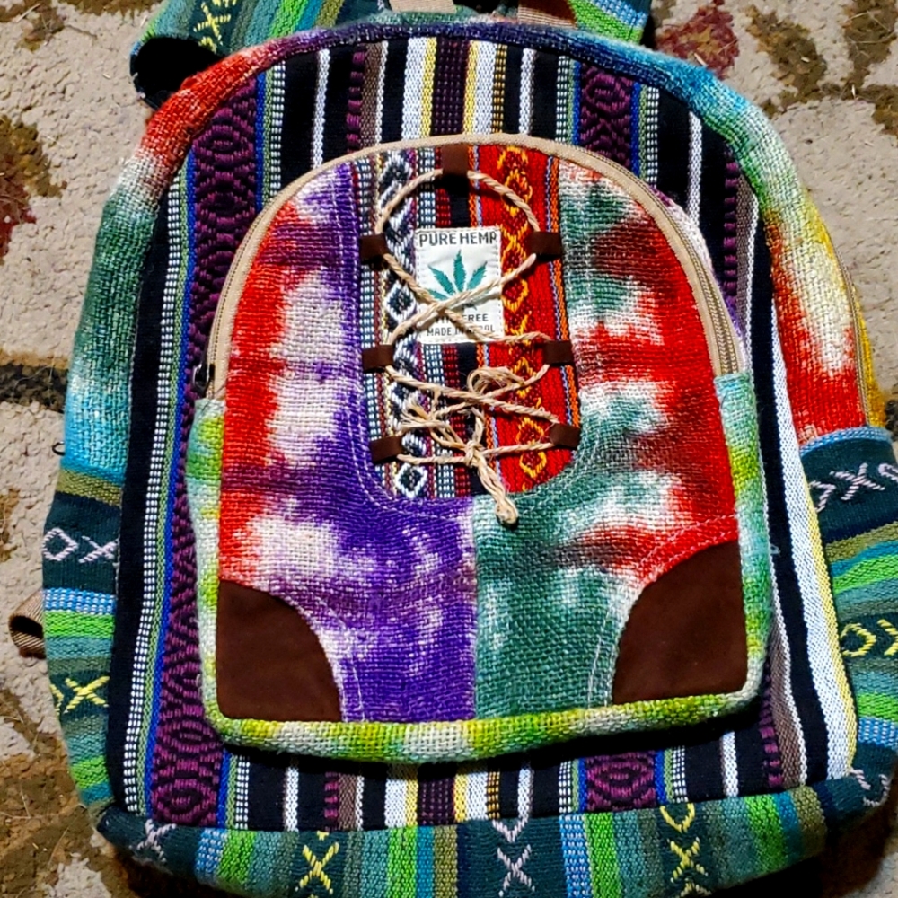 Pure Hemp back pack